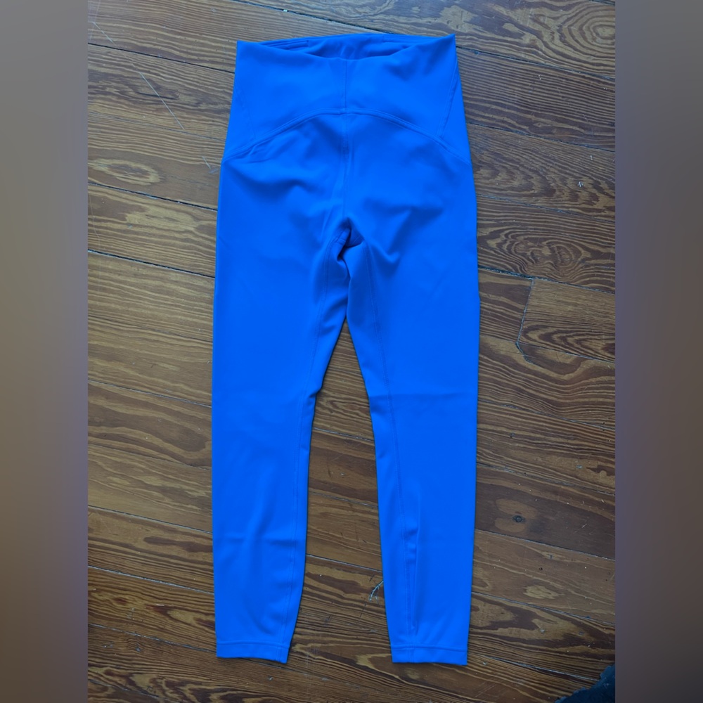 Lululemon Instill Leggings Poolside Neon Blue Size 4